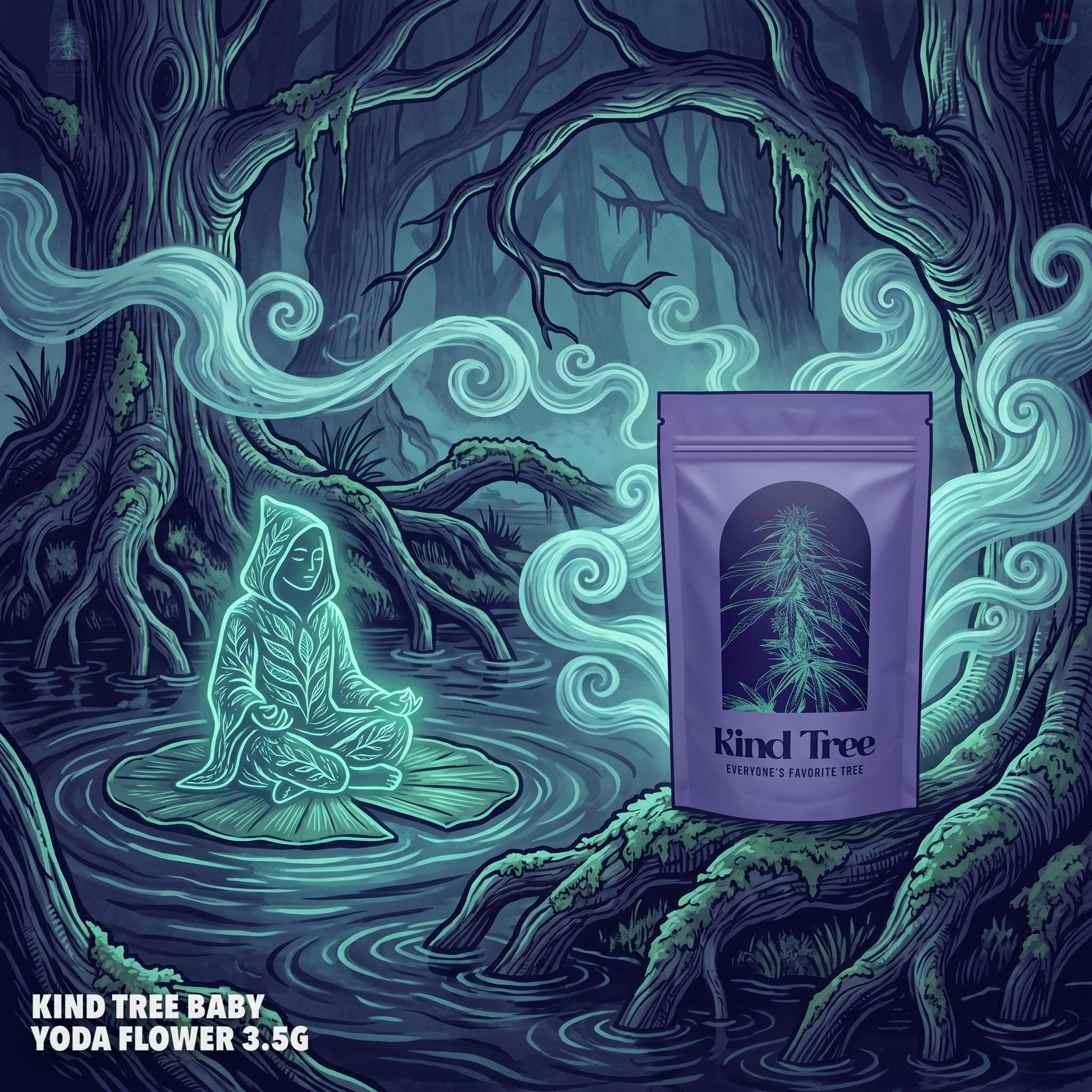 Kind Tree Baby Yoda Flower 3.5G
