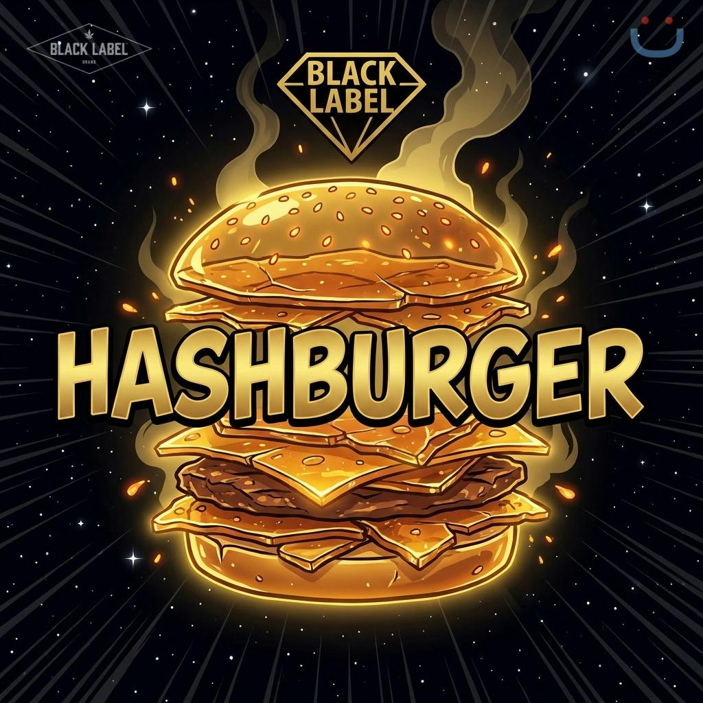 Black Label HashBurger Shatter 1g