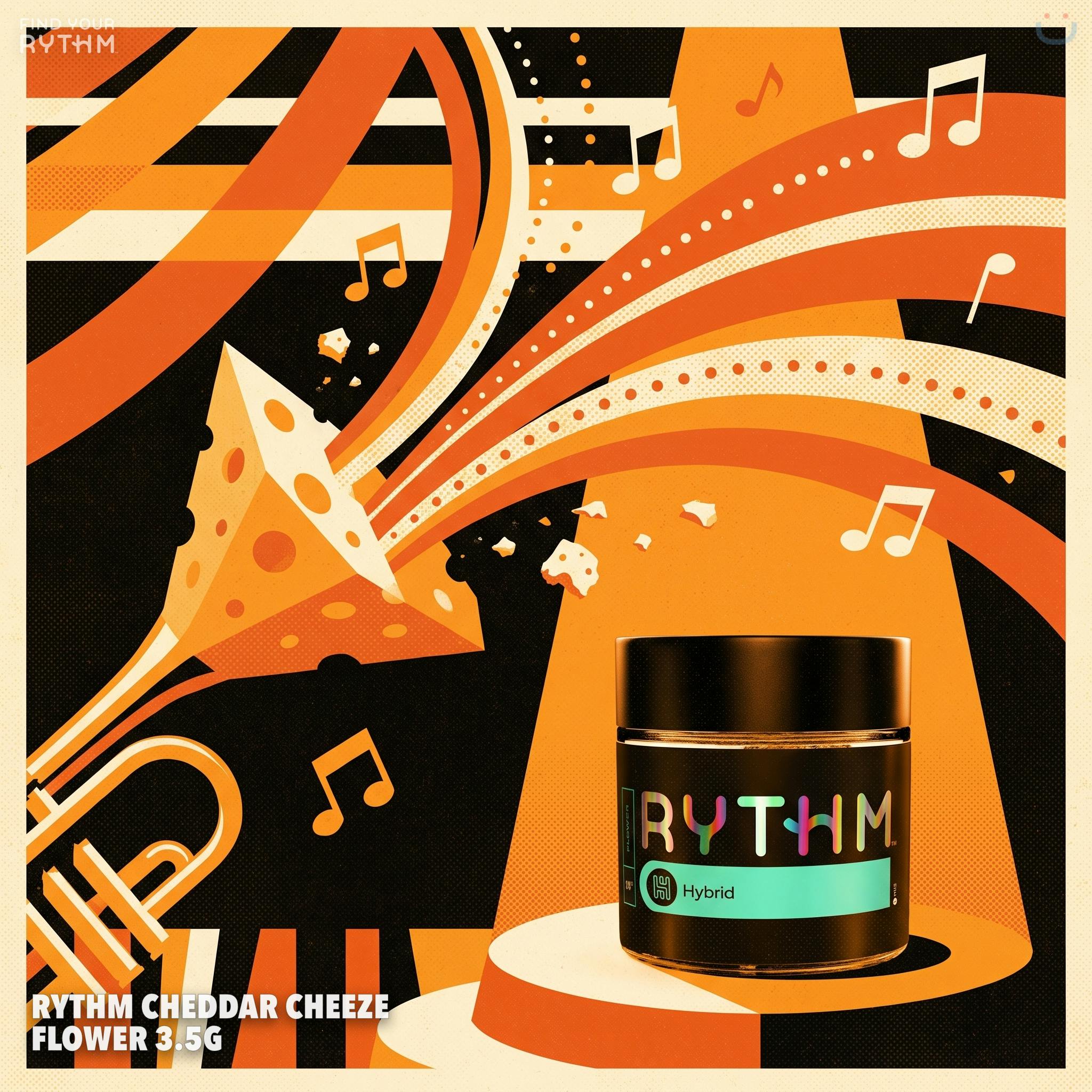 Rythm Cheddar Cheeze Flower 3.5G