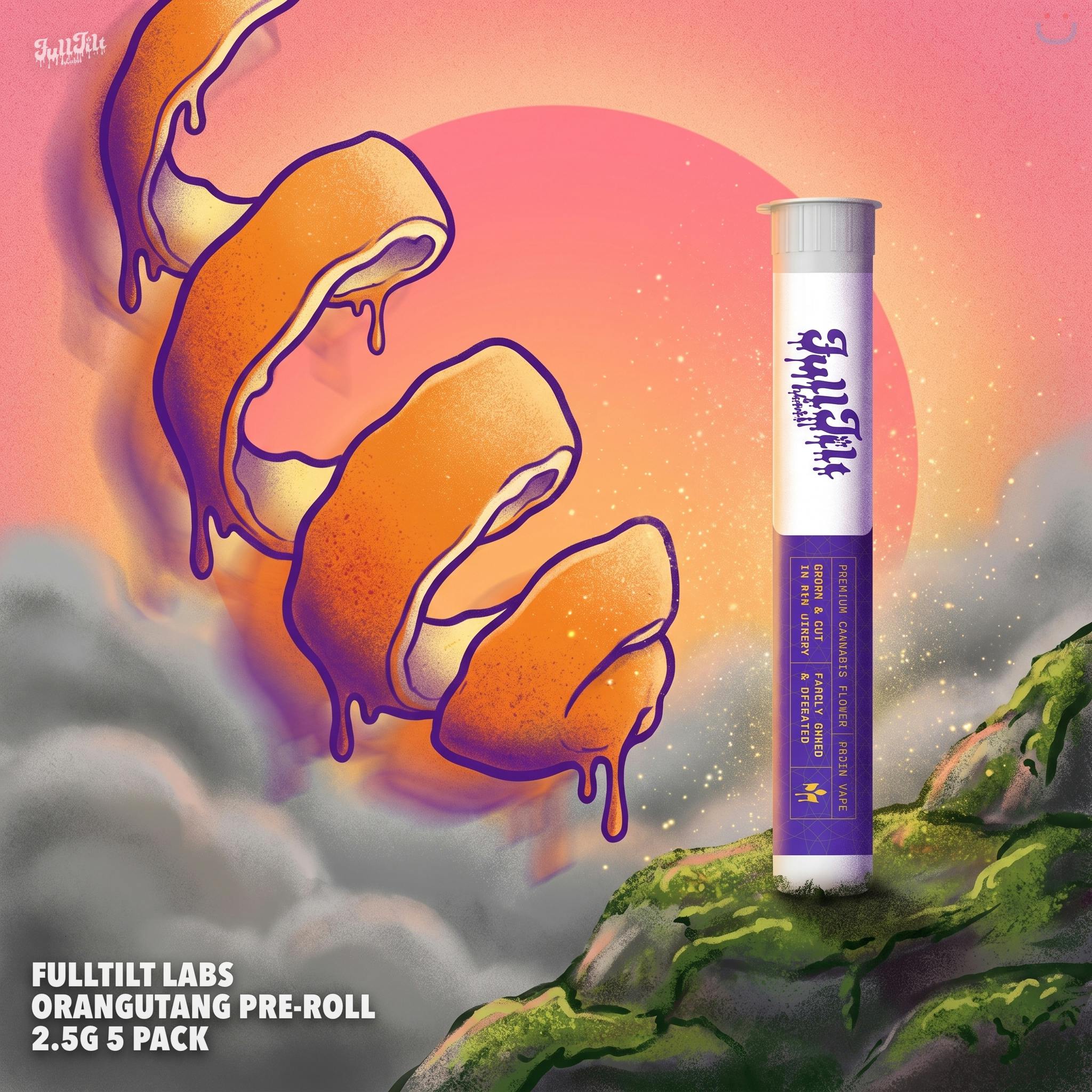 FullTilt Labs Orangutang Pre-roll 2.5G 5 Pack