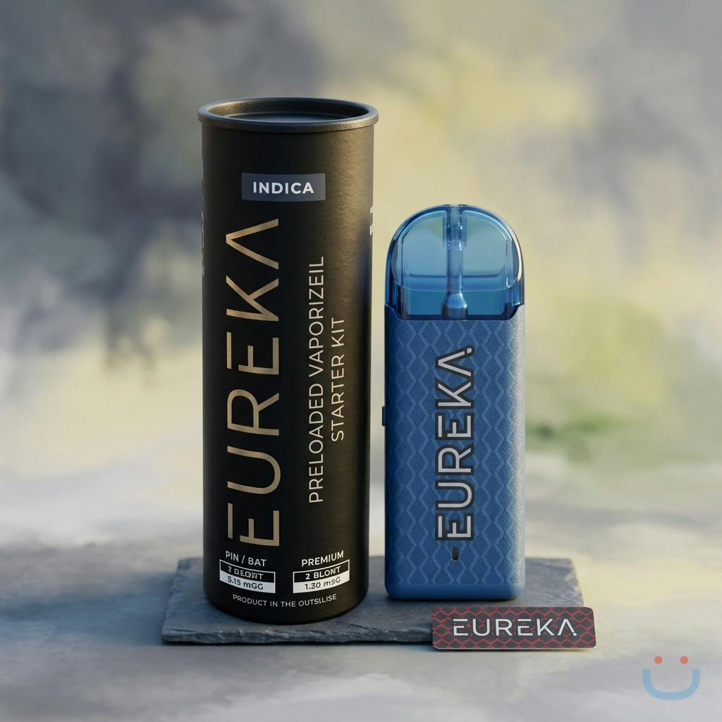 Eureka Preload Classic Blackberry Kush Vape 1G
