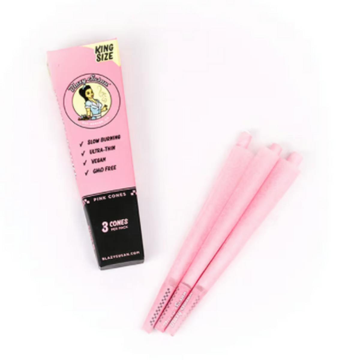 Blazy Susan Cones King Size | Pink 3pk