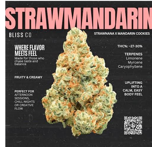 Blissco Strawmandarin Split Flower 3.5g