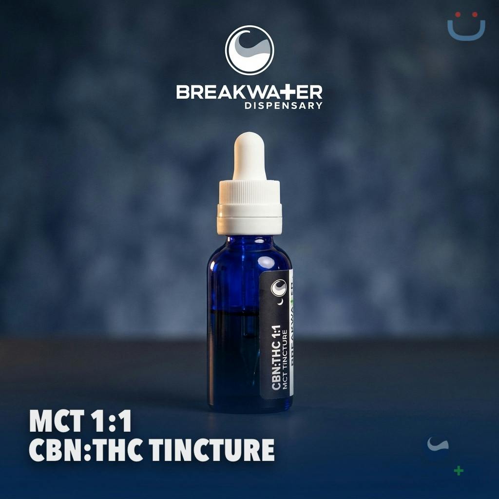 Breakwater MCT 1:1 CBN:THC Tincture