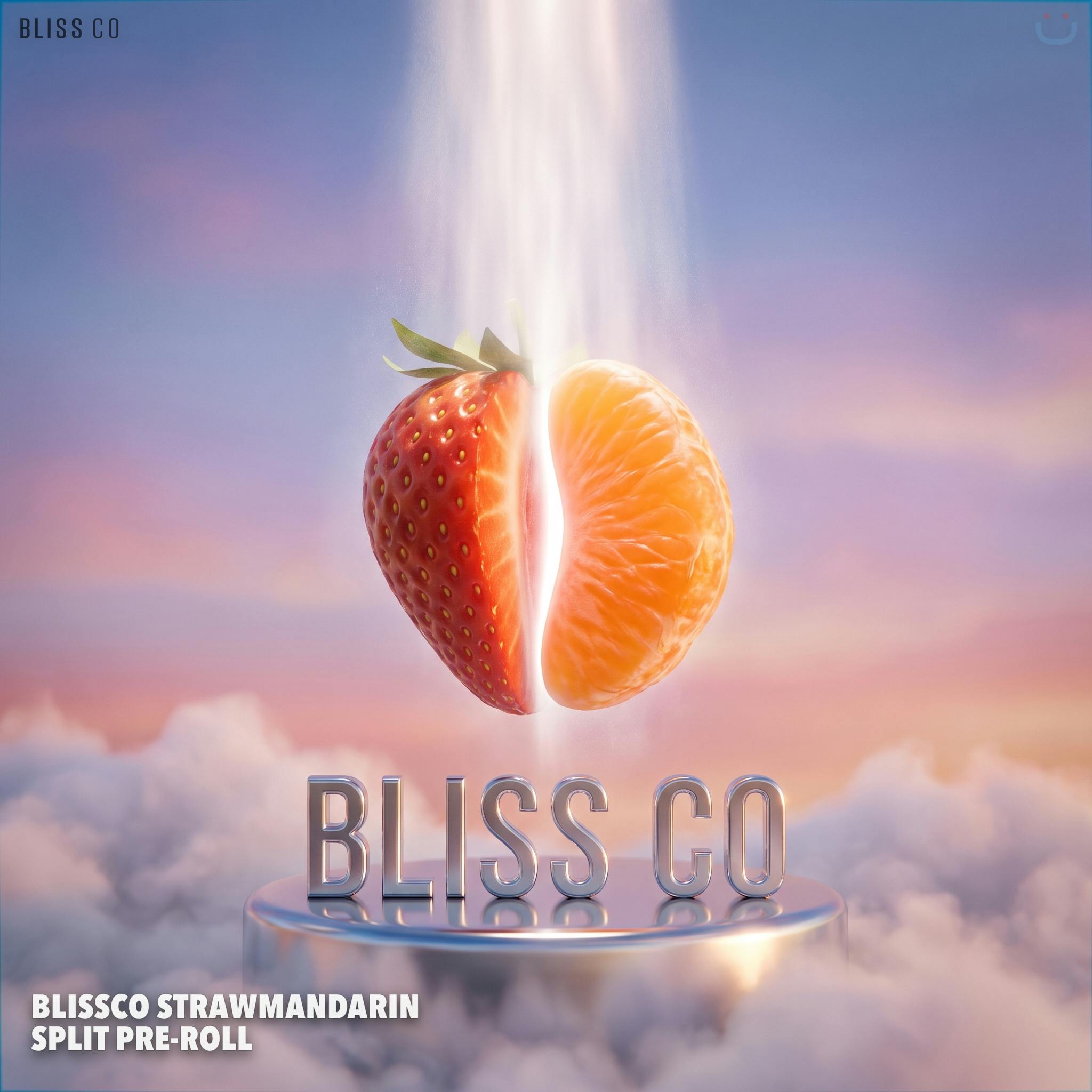 Blissco Strawmandarin Split Pre-roll