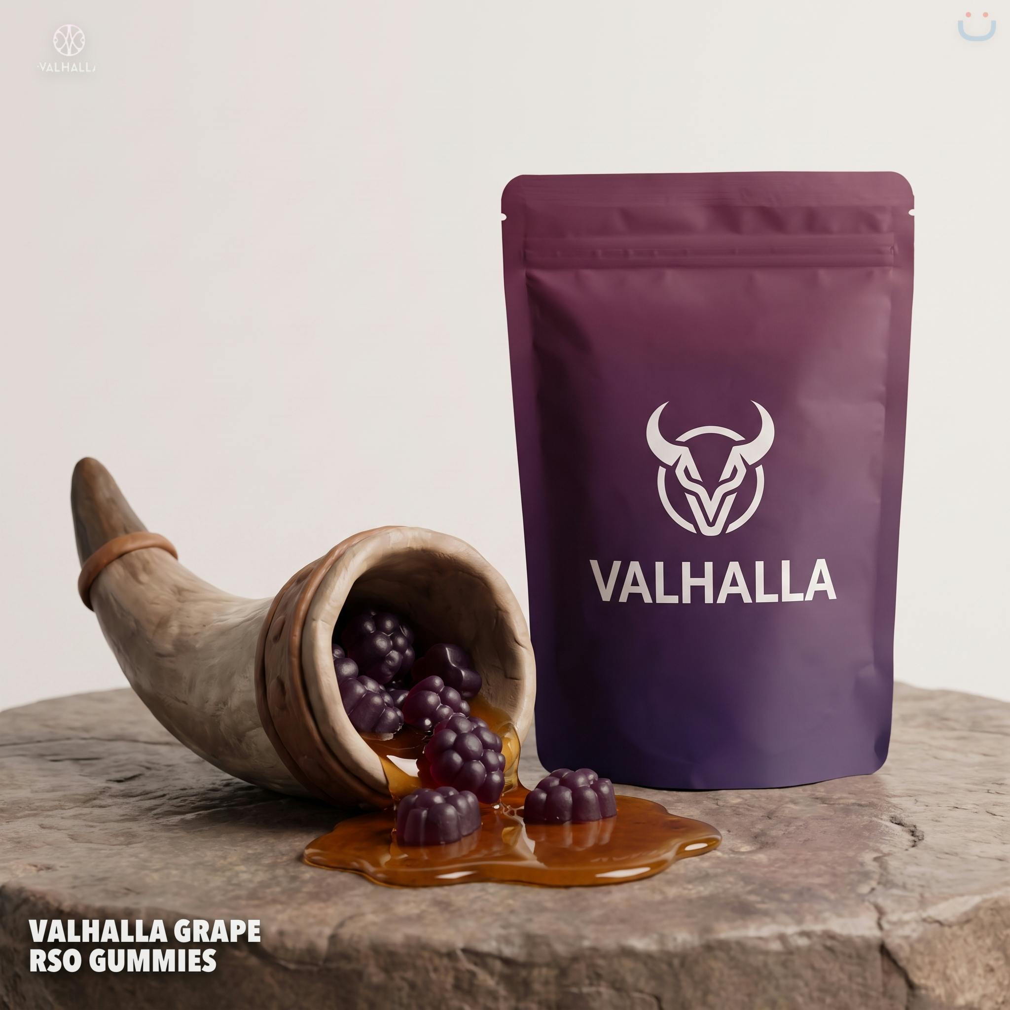 Valhalla Grape RSO Gummies