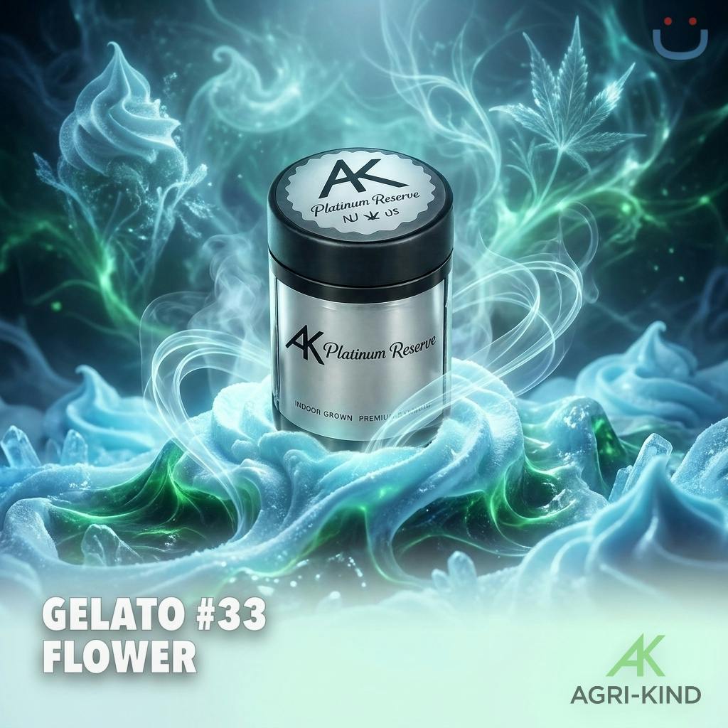 AGRI-KIND Gelato #33 Flower 3.5G