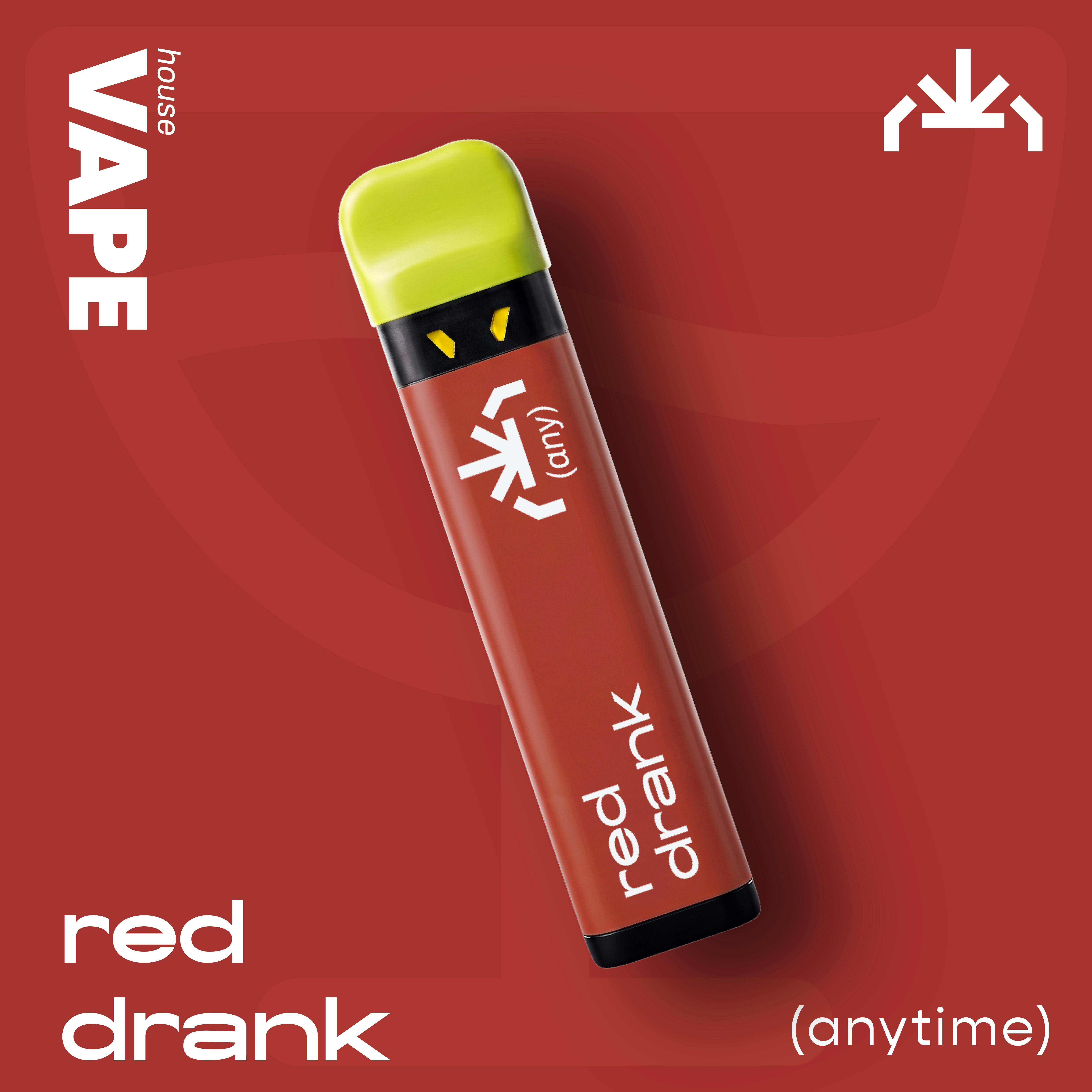Red Drank Disposable House Vape 1G