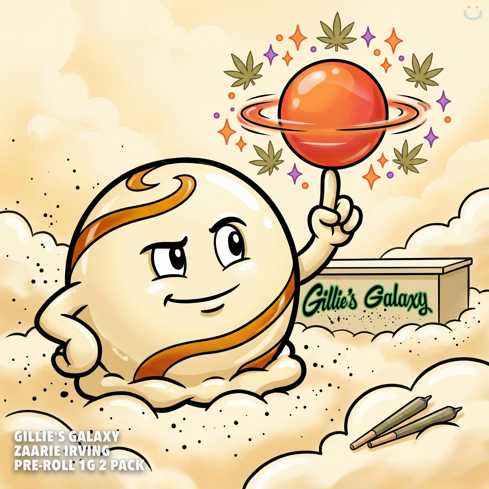 Gillie'S Galaxy Zaarie Irving Pre-roll 1G 2 Pack