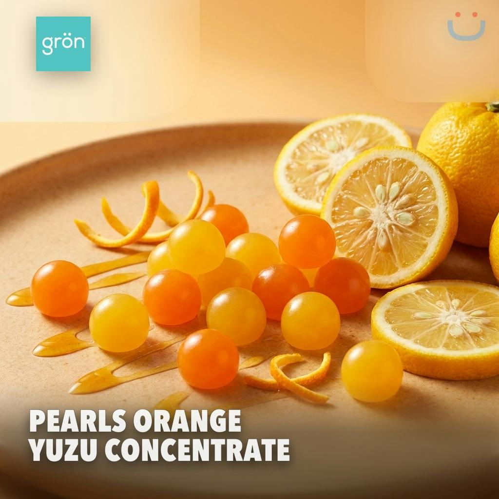 Rosin Pearls Orange Yuzu Edible
