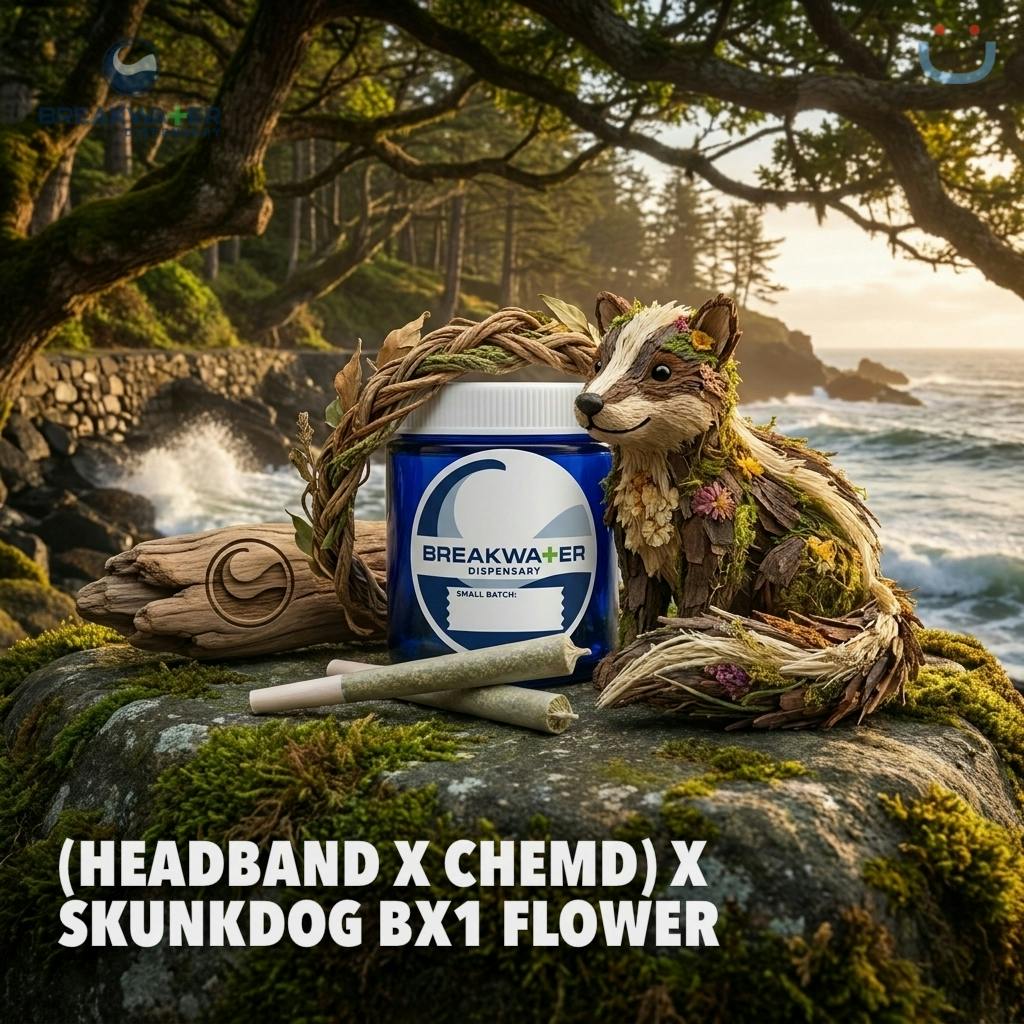 Breakwater (Headband X ChemD) X Skunkdog Bx1 Flower 3.5G