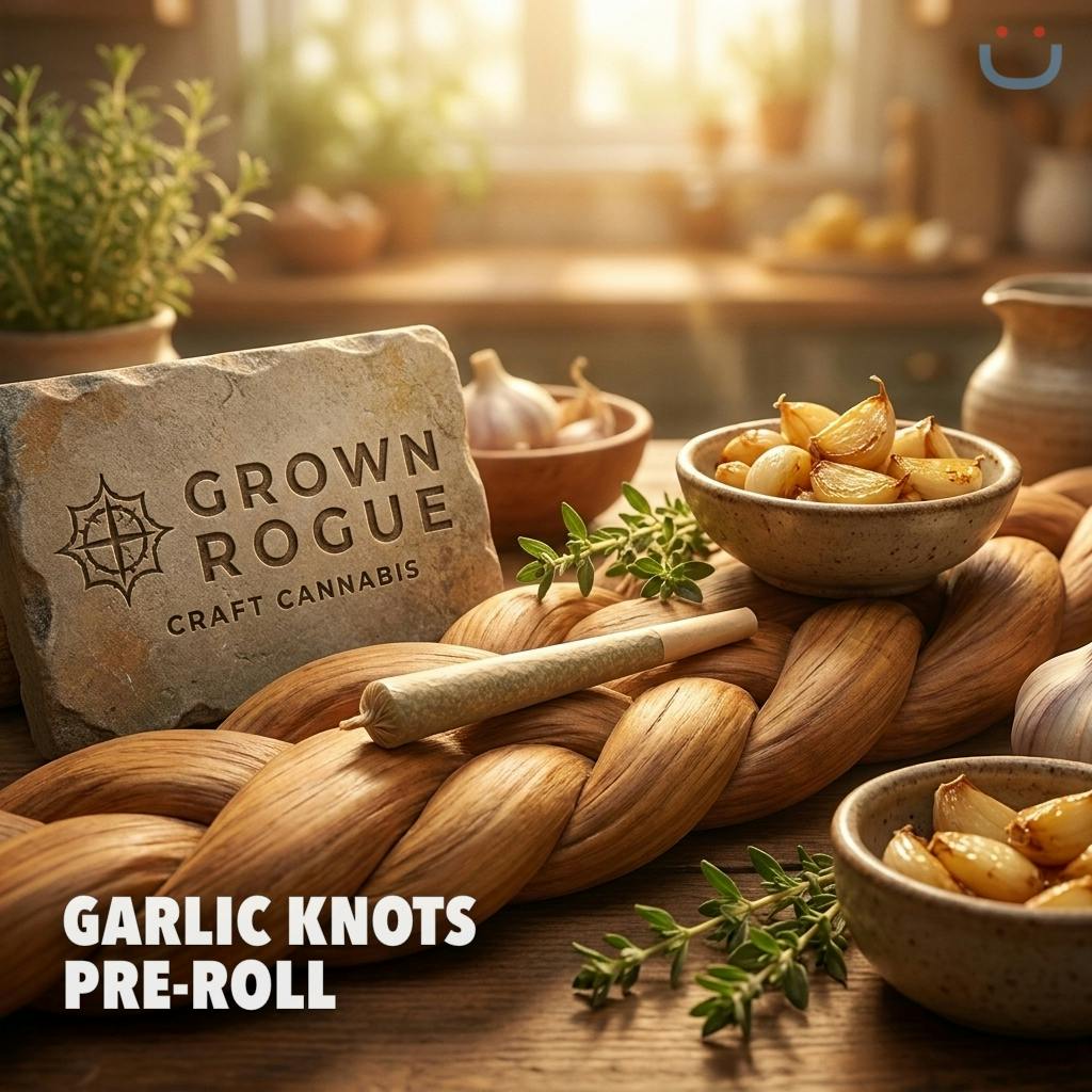 Grown Rogue Garlic Knots Pre-roll 1G
