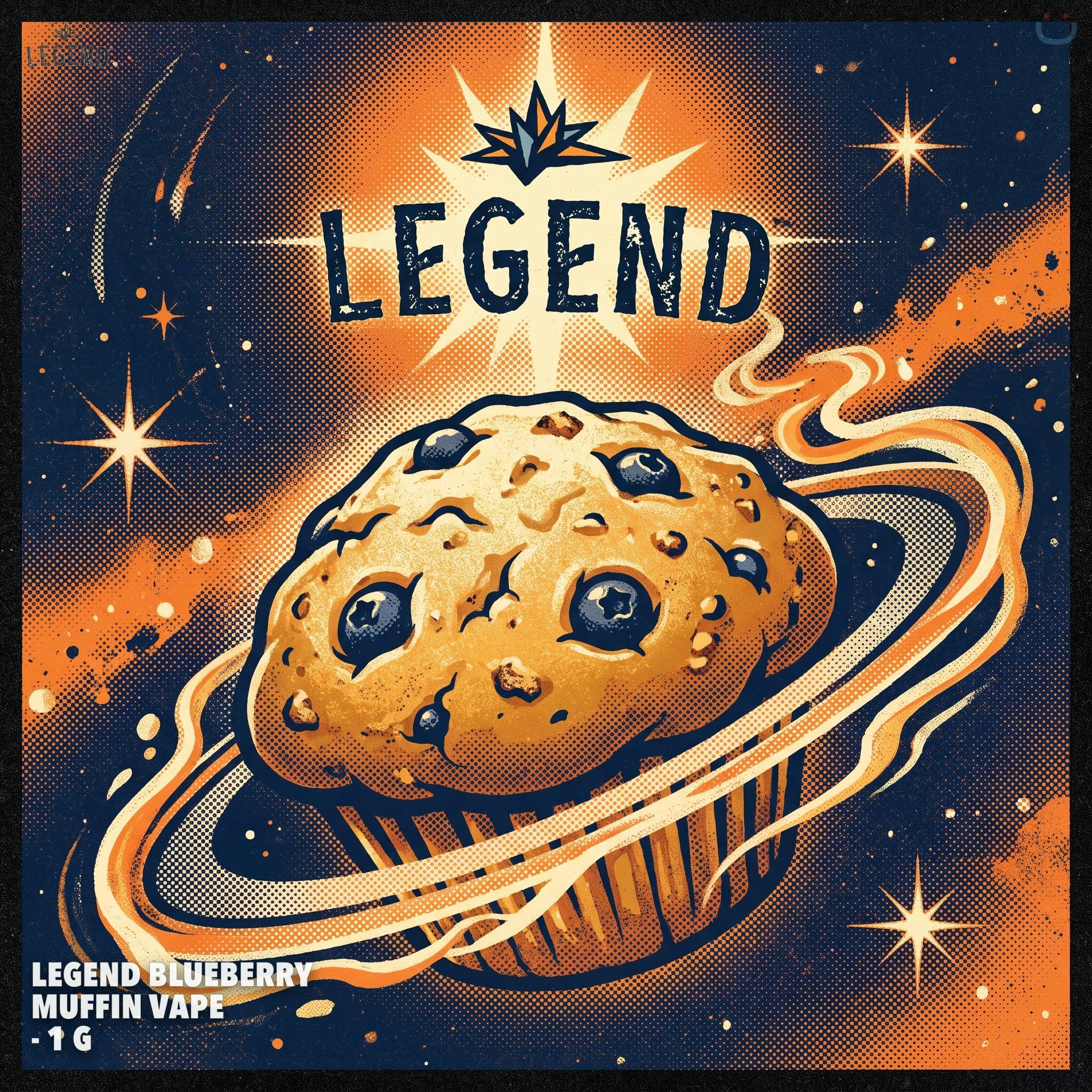 Legend Blueberry Muffin Vape - 1 G