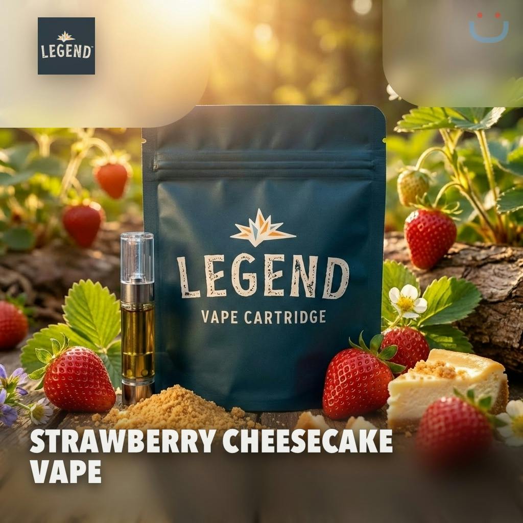 Legend Strawberry Cheesecake Vape - 1 G