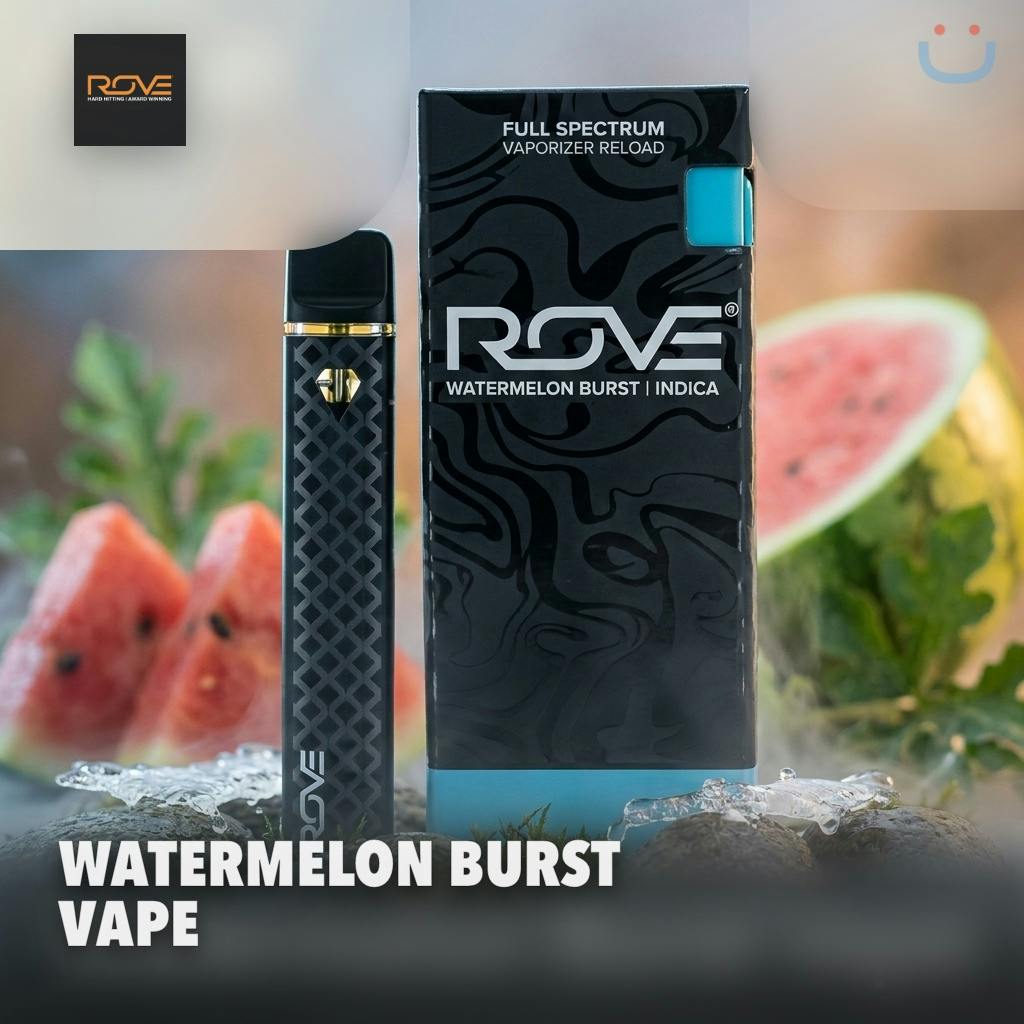 Rove Watermelon Burst RTU Live Resin Vape 1G