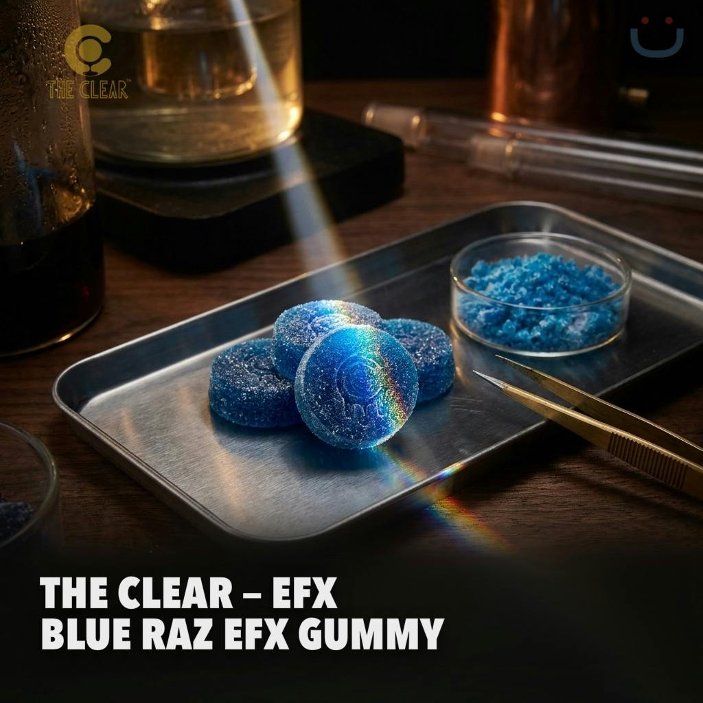 The Clear EFx Blue Raz Edible
