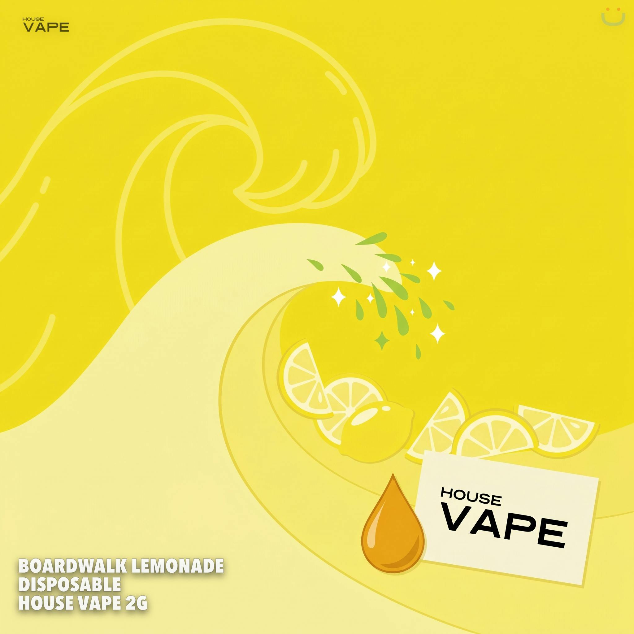 Boardwalk Lemonade Disposable House Vape 2G