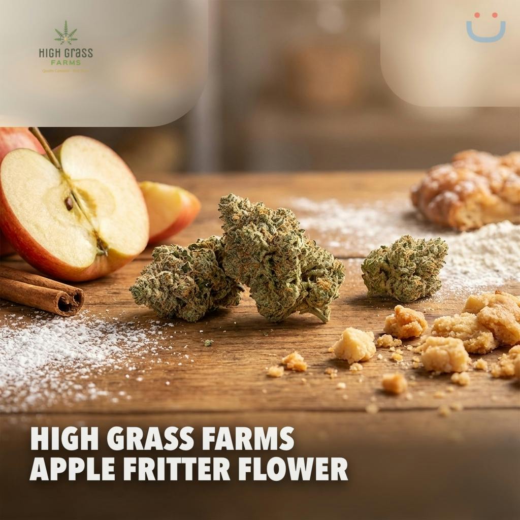 High Grass Farms Apple Fritter Flower 3.5G