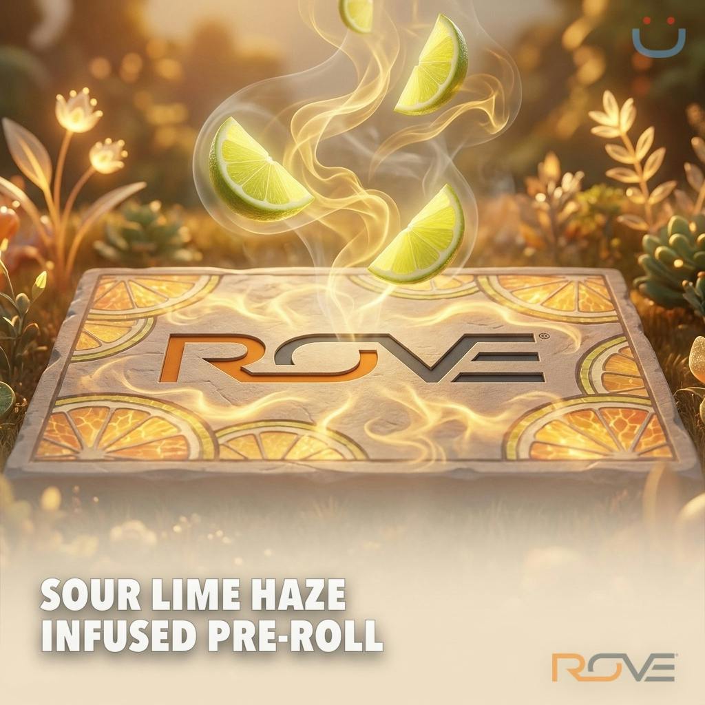 Rove Sour Lime Haze Infused Pre-roll 1G