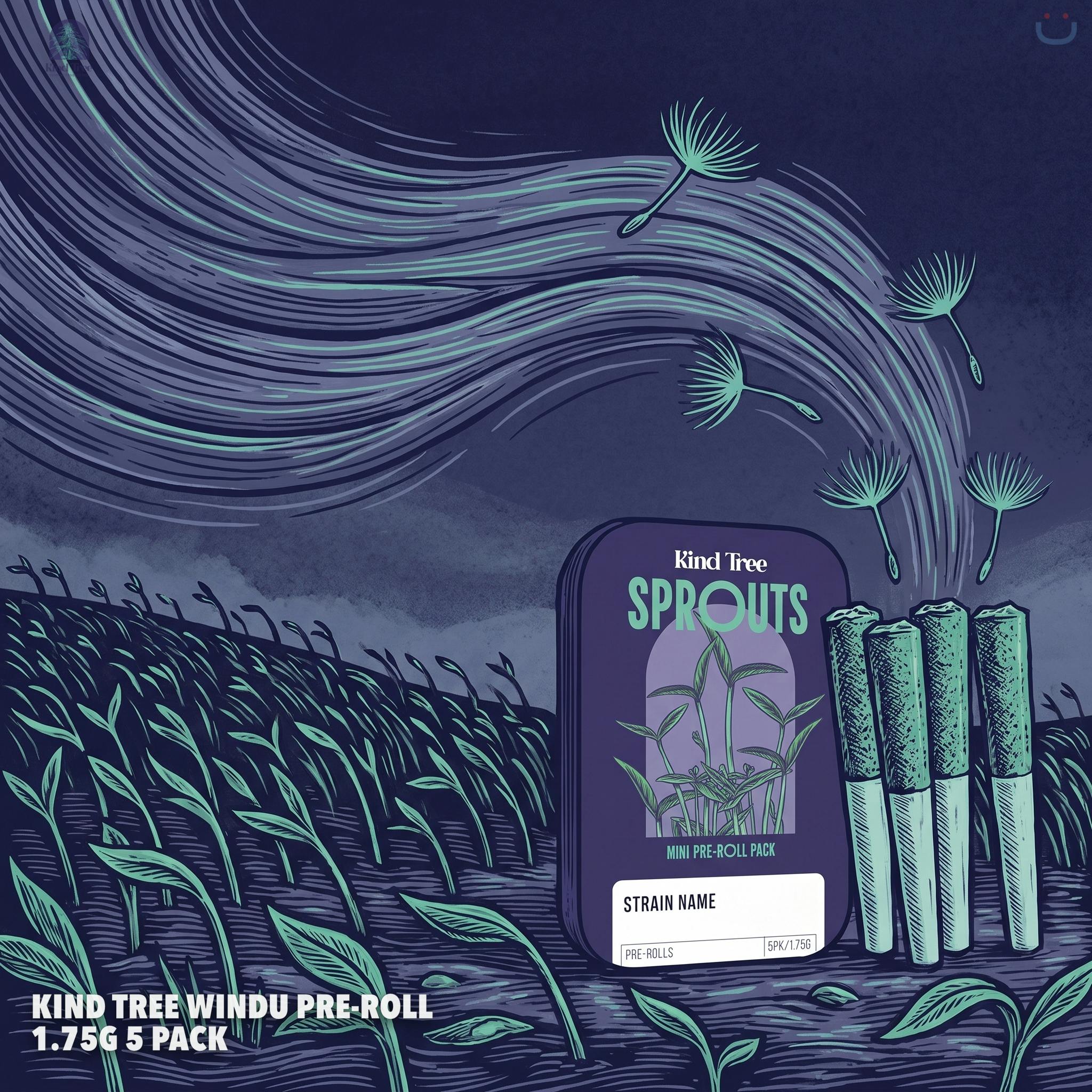 Kind Tree Windu Pre-roll 1.75G 5 Pack