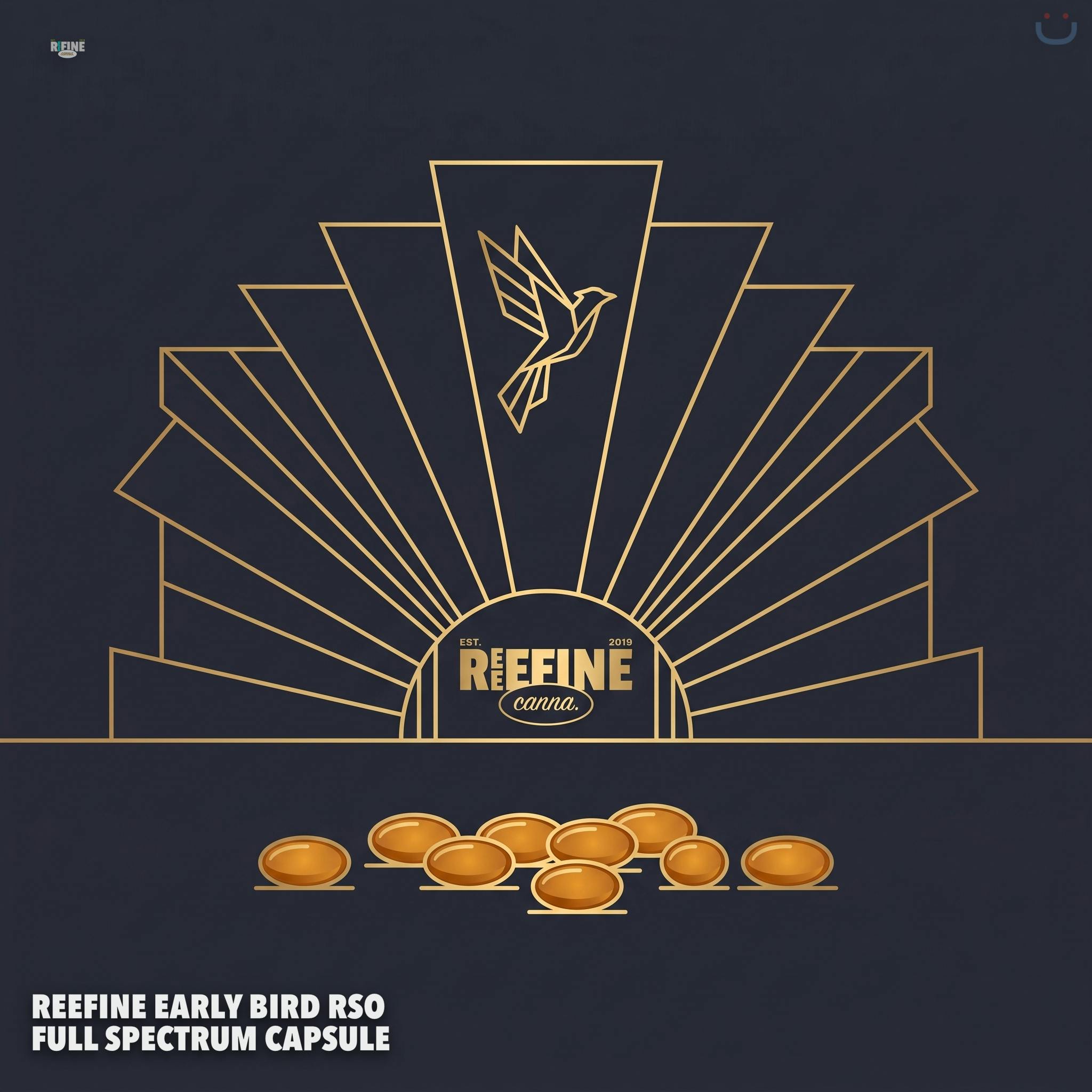 Reefine Early Bird RSO Full Spectrum Capsule