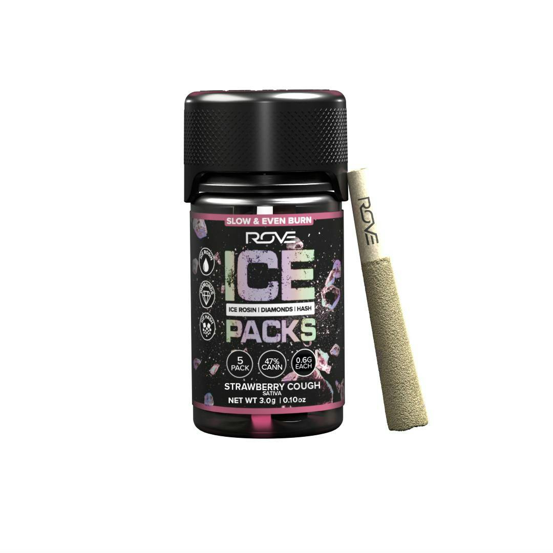 Rove Strawberry Cough Infused Pre-roll 3G 5 Pack