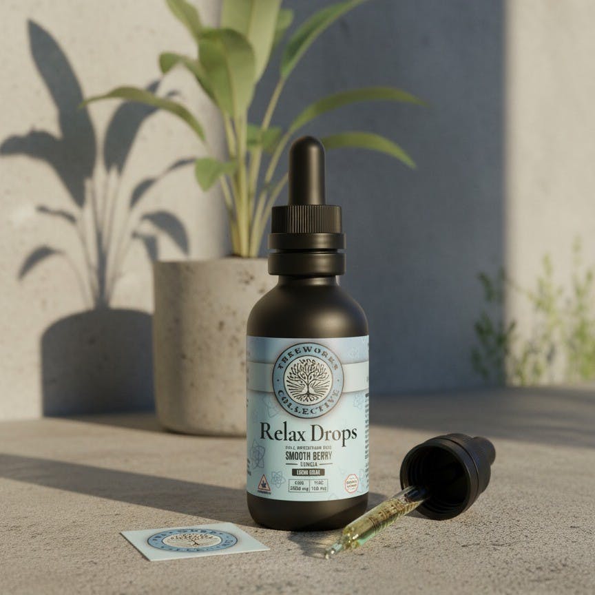 Treeworks RSO Relax Drops Tincture