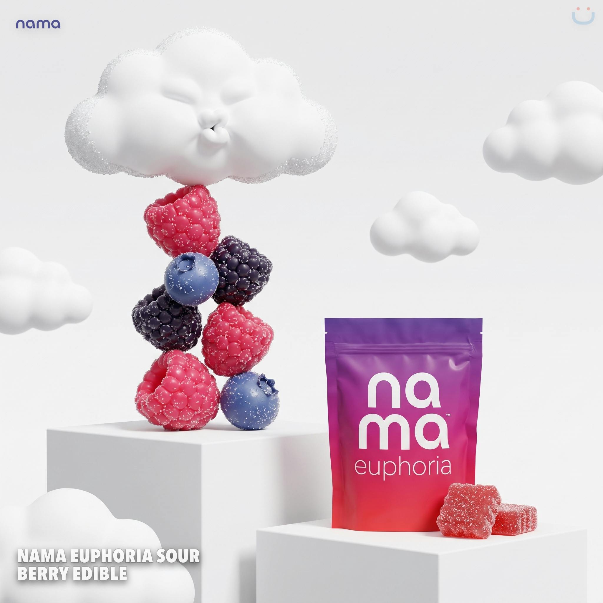 Nama Euphoria Sour Berry Edible