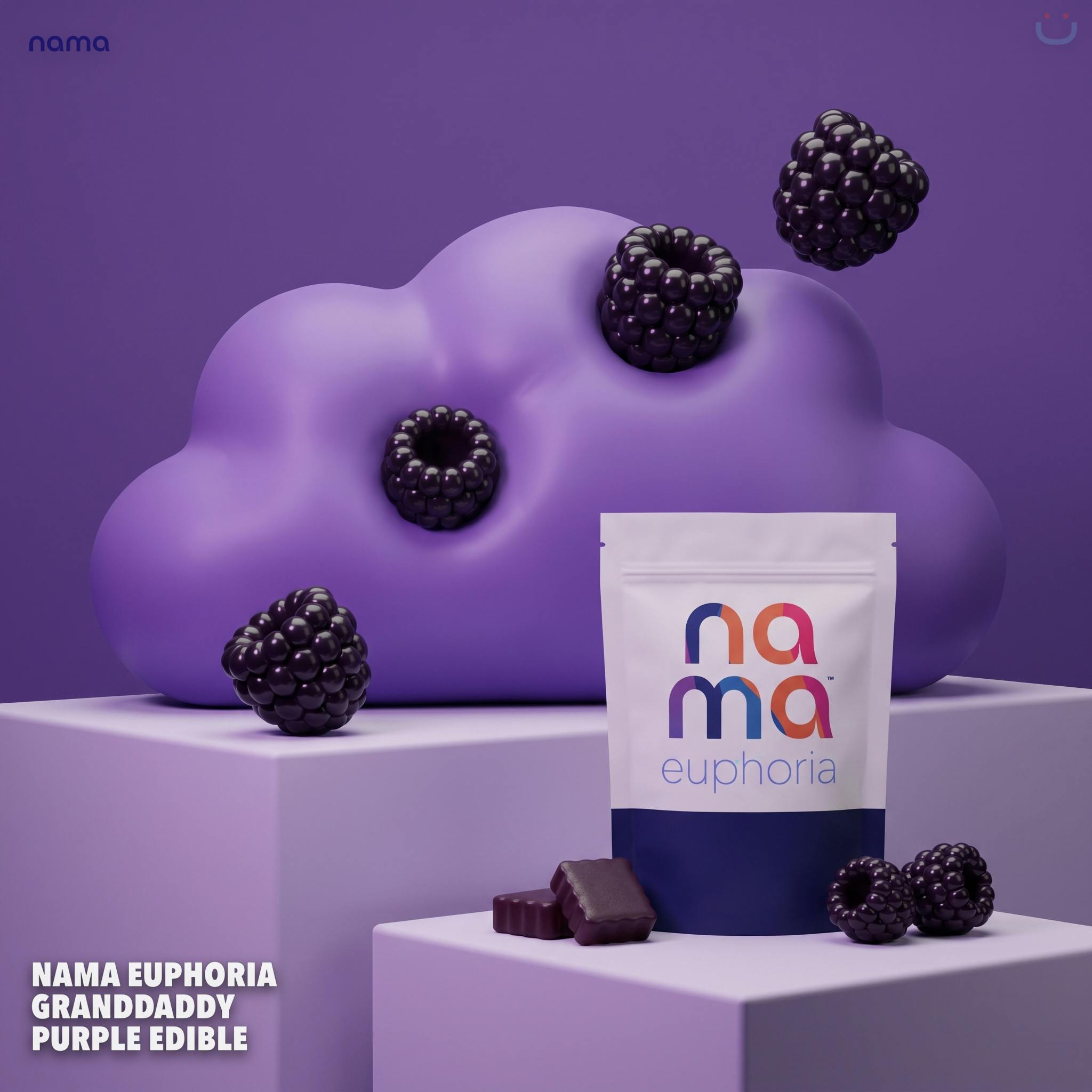 Nama Euphoria Granddaddy Purple Edible