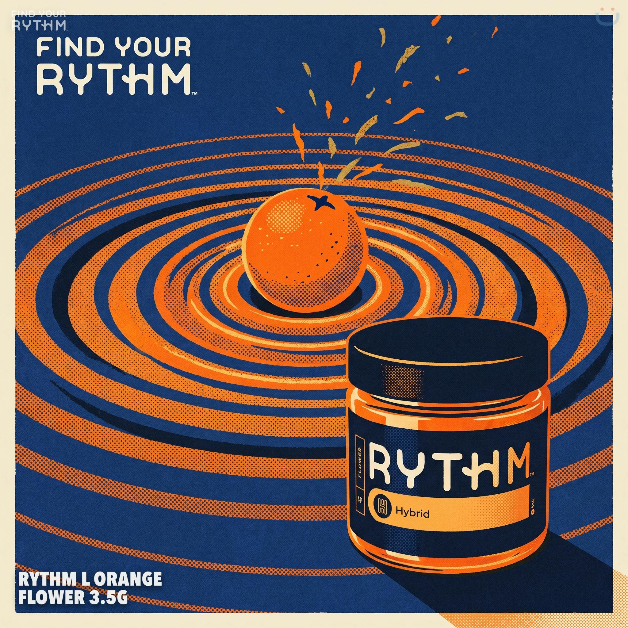 Rythm L Orange Flower 3.5G