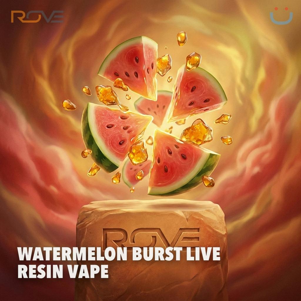 Rove Watermelon Burst RTU Live Resin Vape 1G