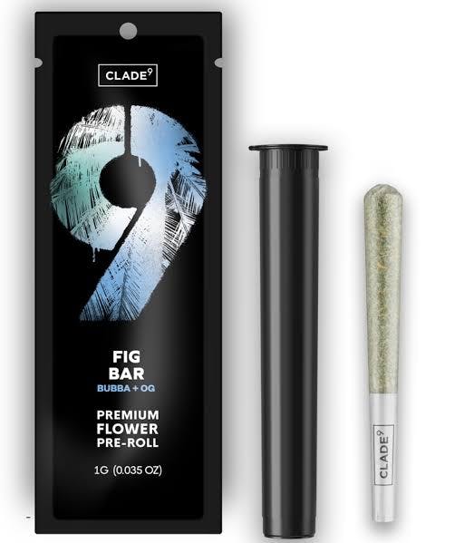 Clade9 Fig Bar Pre-roll 1G