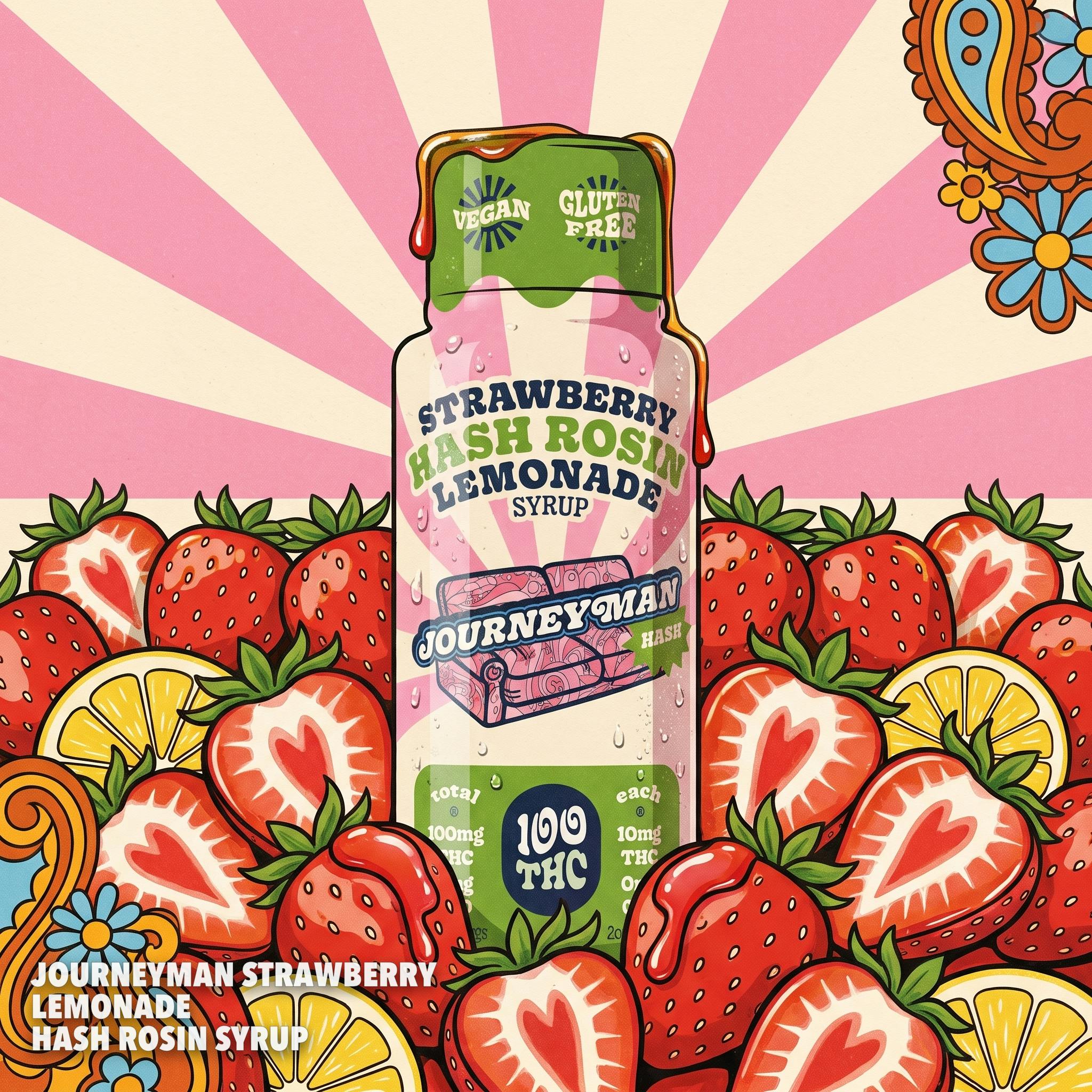 Journeyman Strawberry Lemonade Hash Rosin Syrup