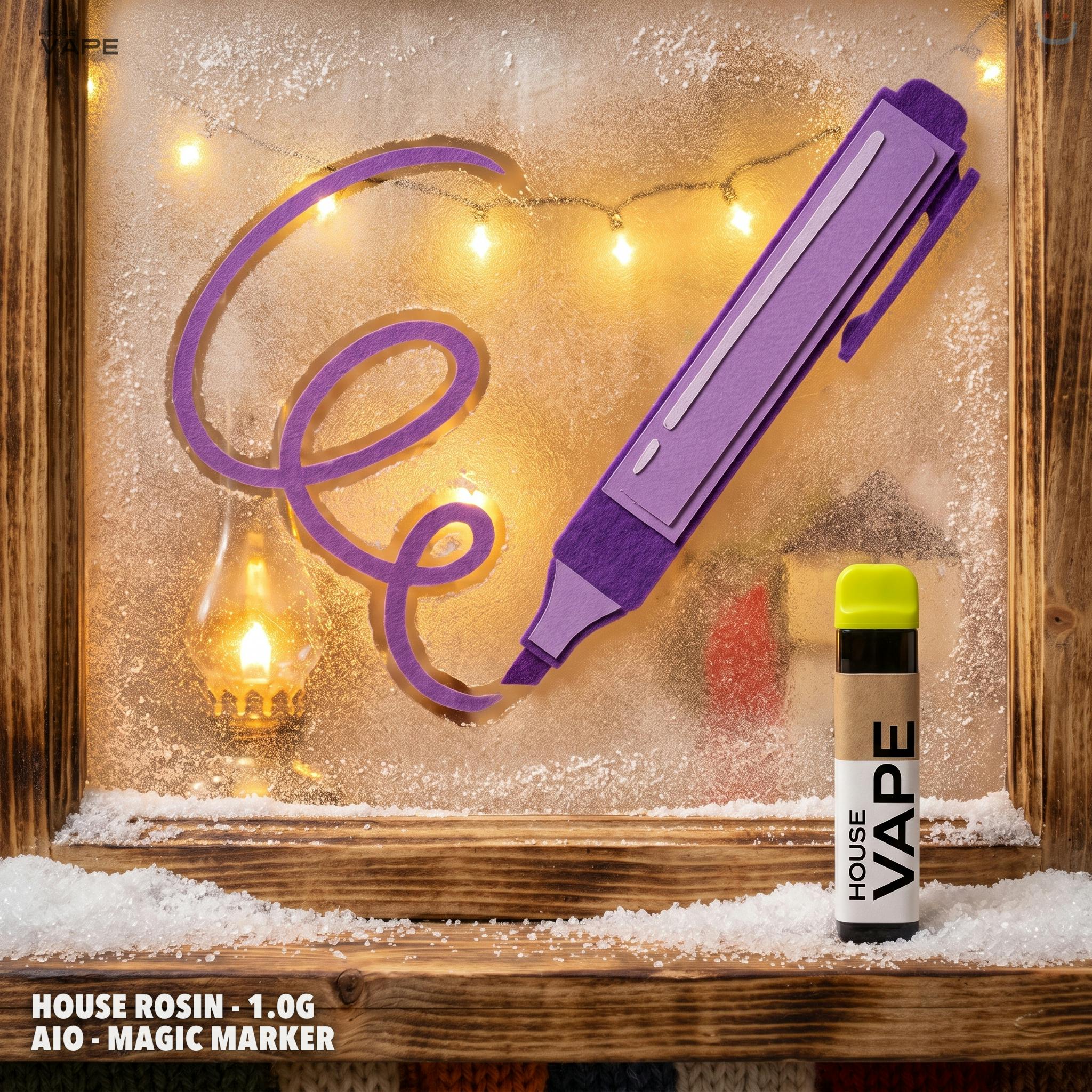 House Rosin - 1.0G AIO - Magic Marker