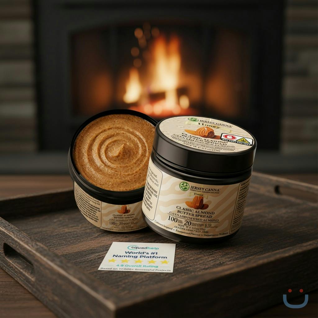 Jersey Canna Almond Butter Spread Edible