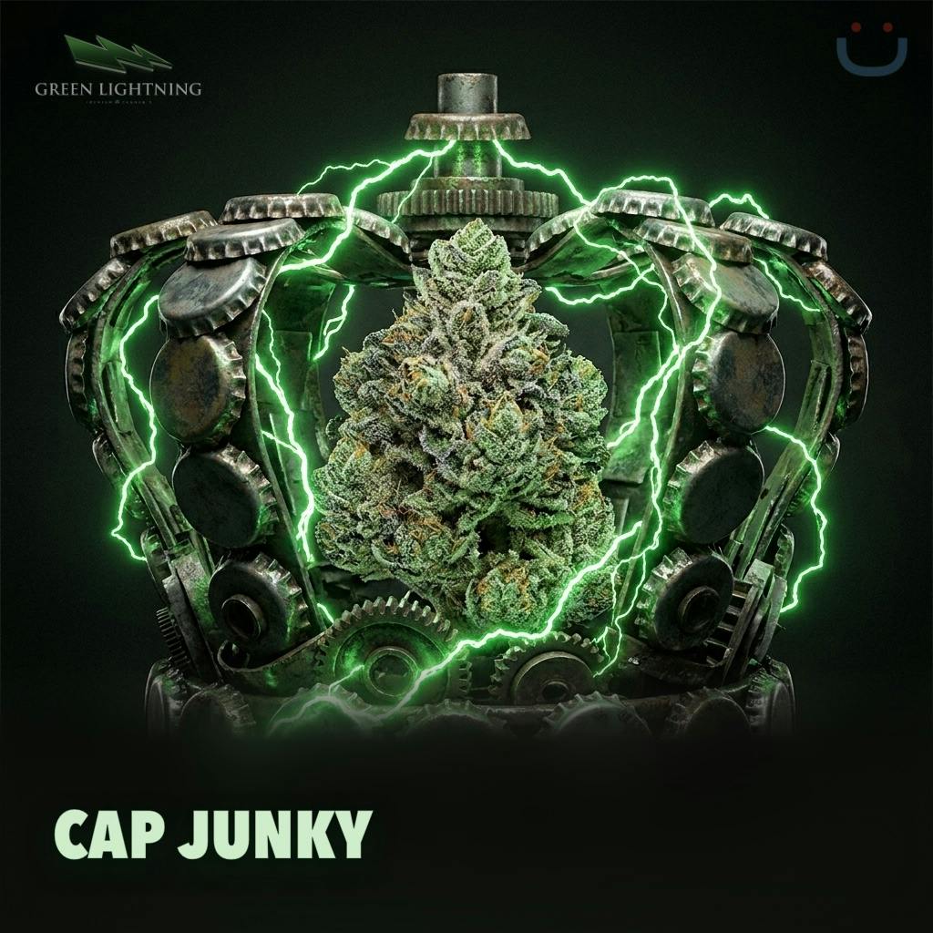 Green Lightning Cap Junky Flower 3.5G
