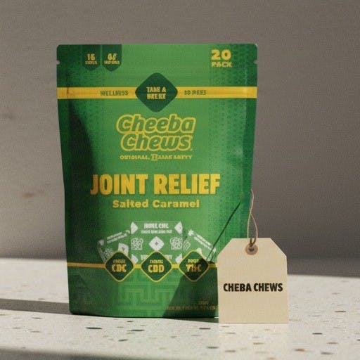 Cheeba Chews Joint Relief Salted Caramel Edible