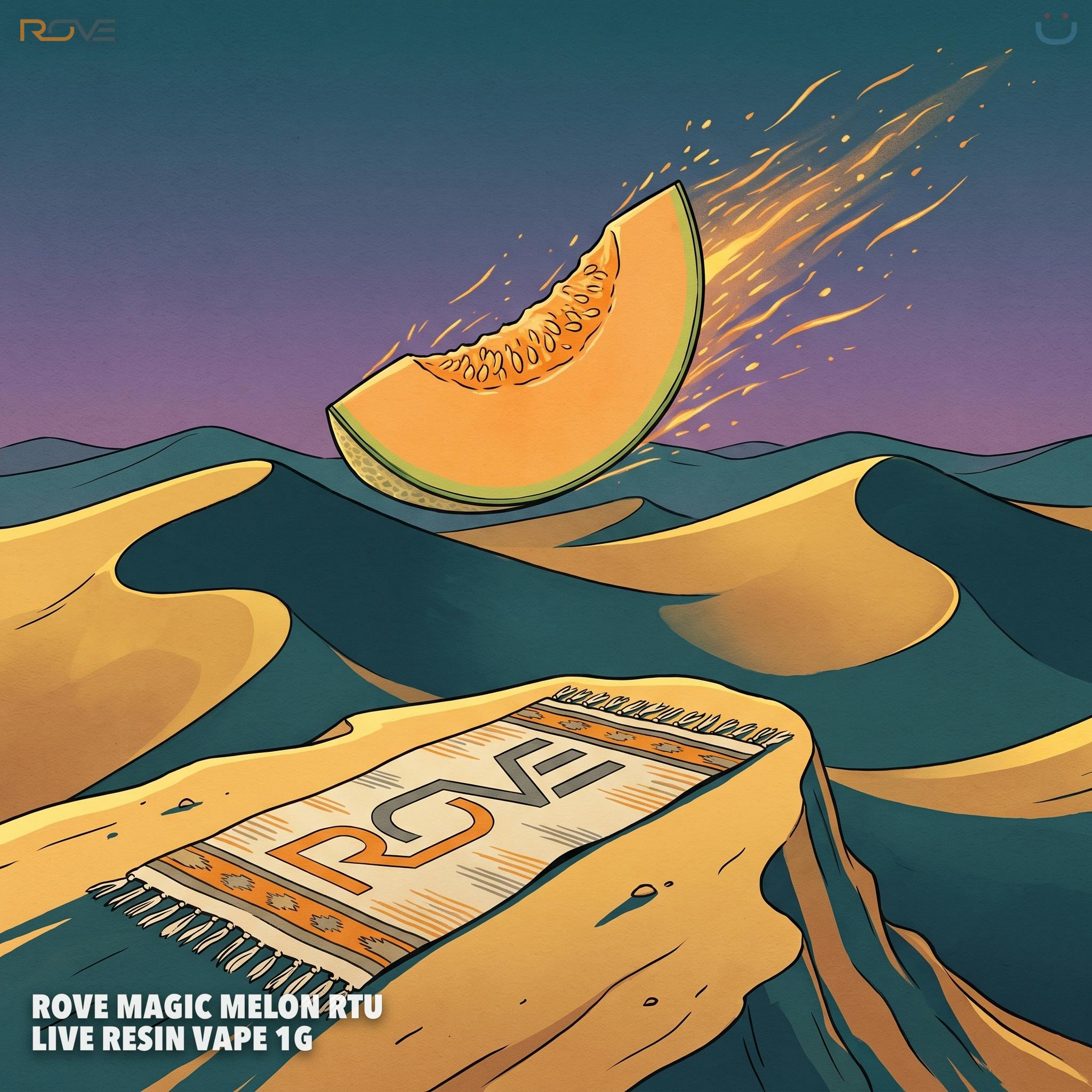Rove Magic Melon RTU Live Resin Vape 1G