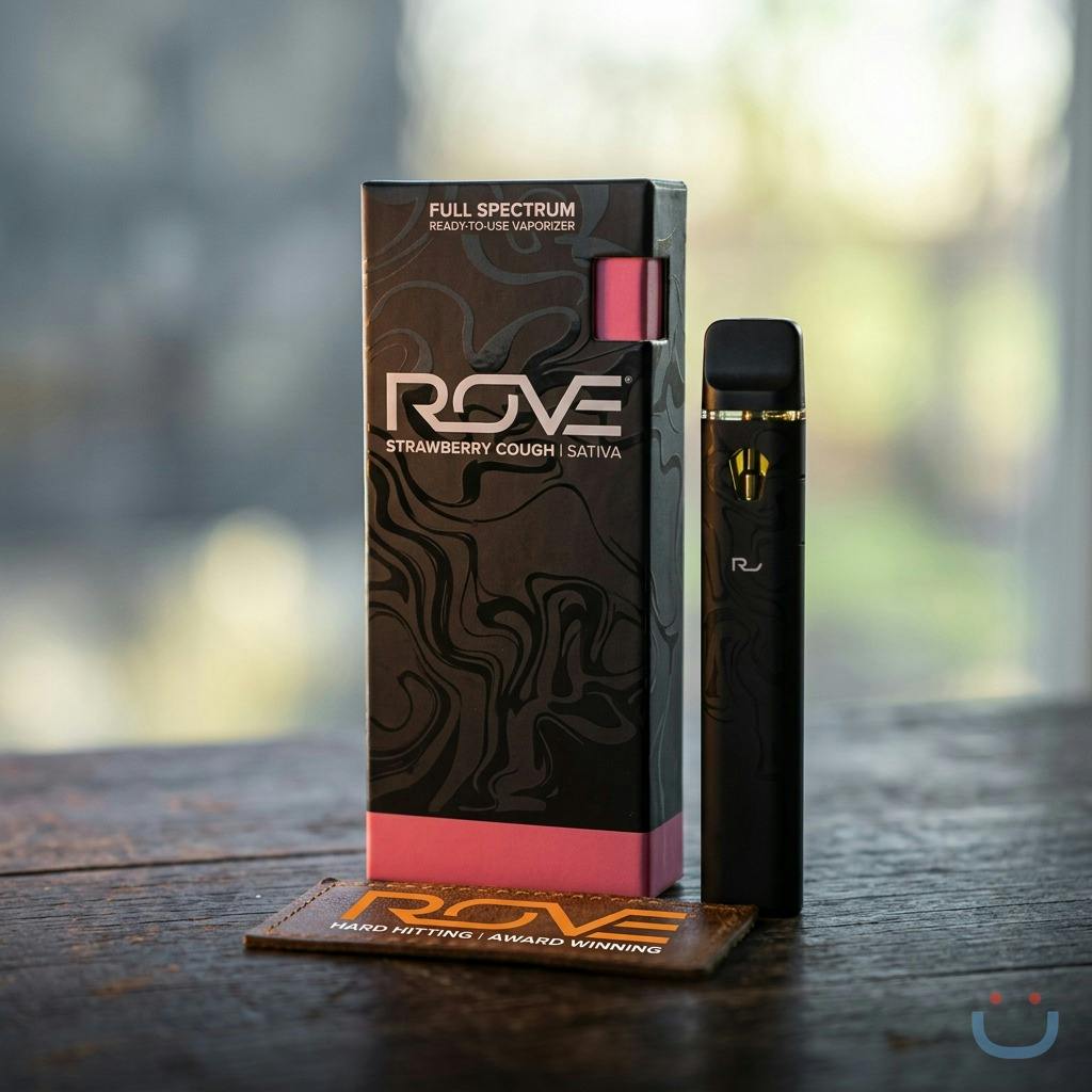Rove Strawberry Cough RTU Live Resin Vape 1G