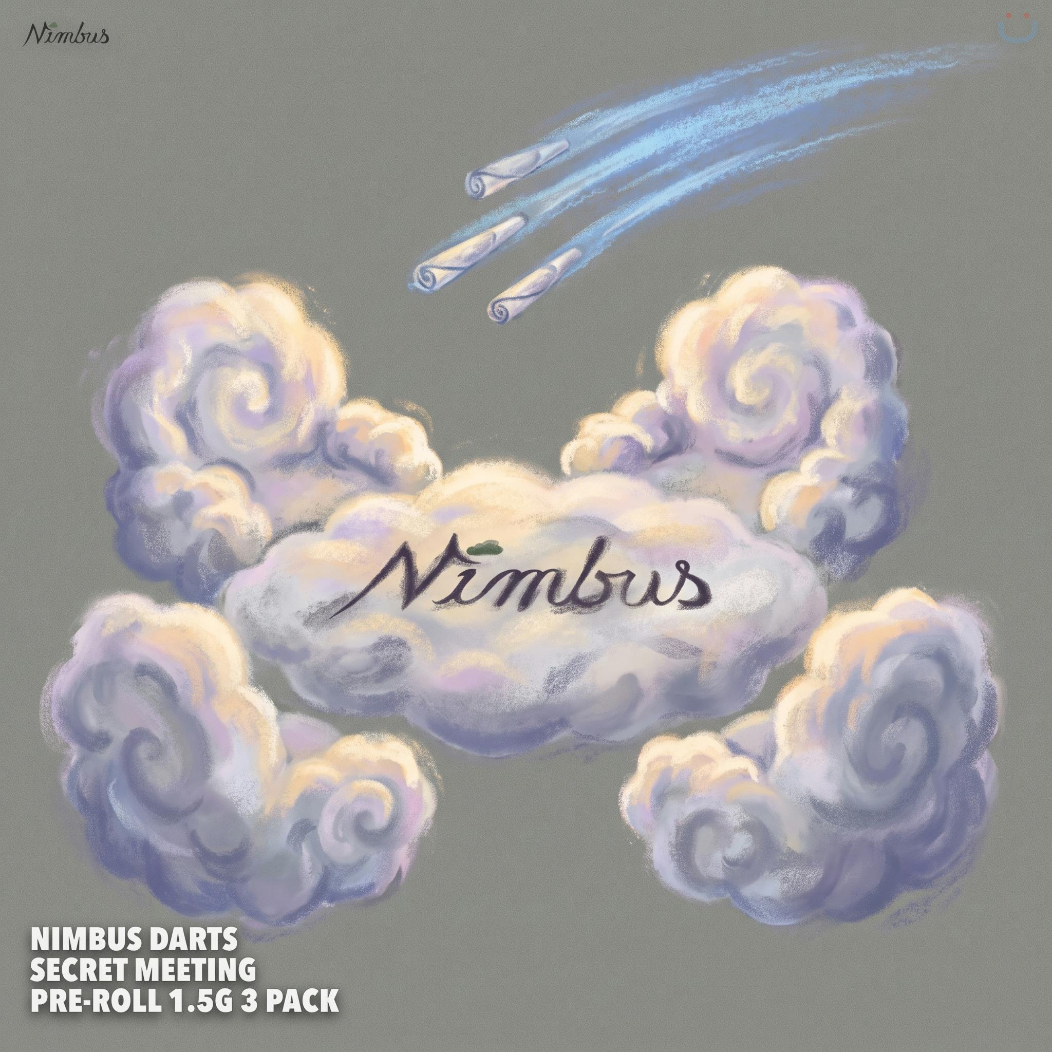 Nimbus Darts Secret Meeting Pre-roll 1.5G 3 Pack