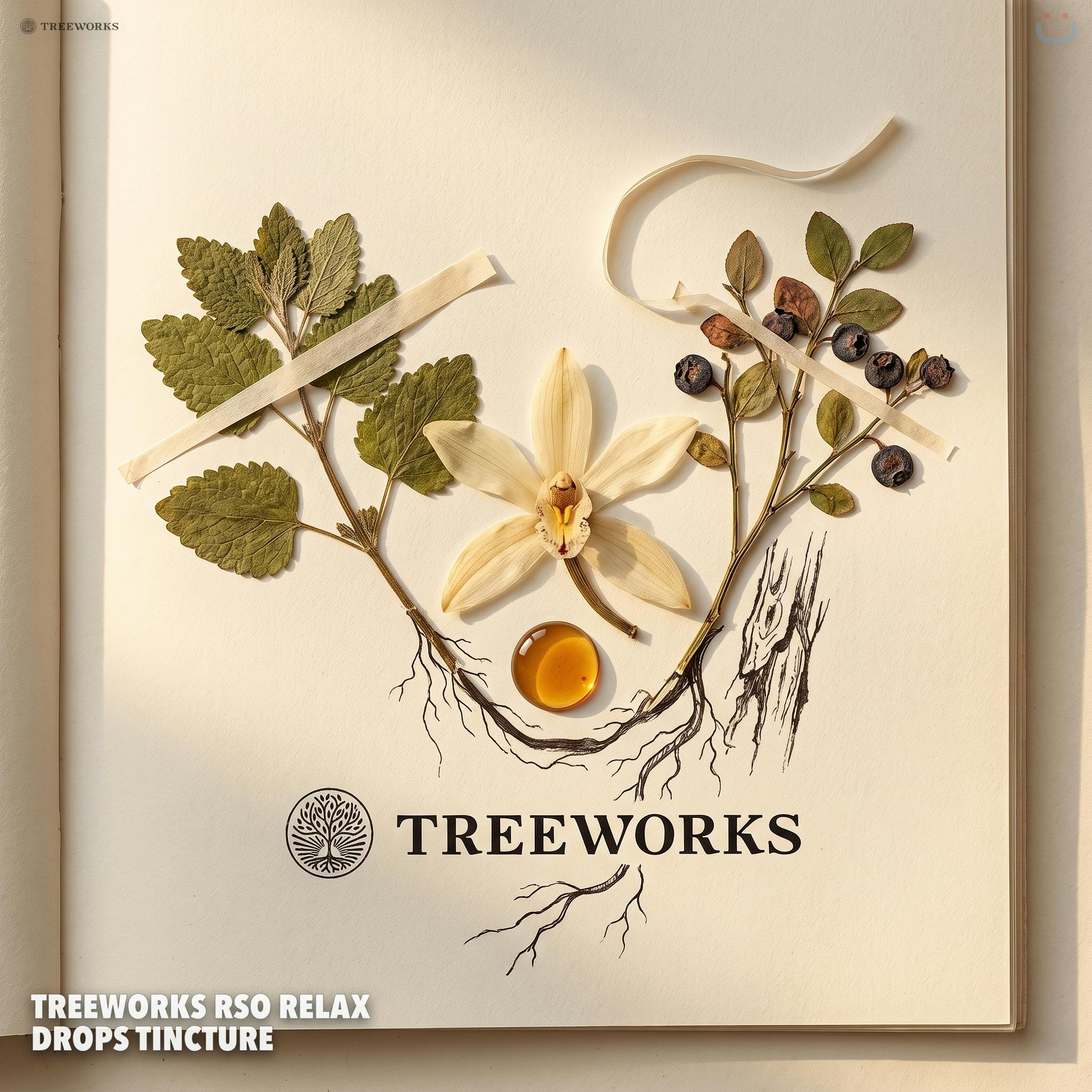 Treeworks RSO Relax Drops Tincture