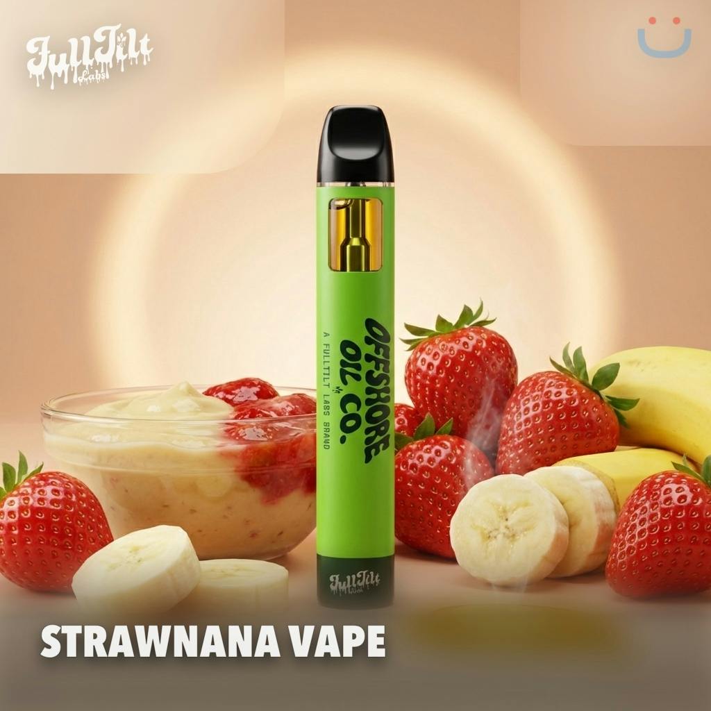 Off Shore OIl Co Strawnana Disposable Vape 1G