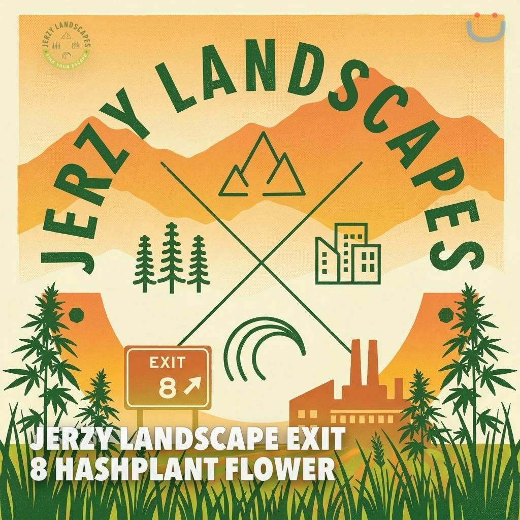 Jerzy Landscape Exit 8 Hashplant Flower 3.5G