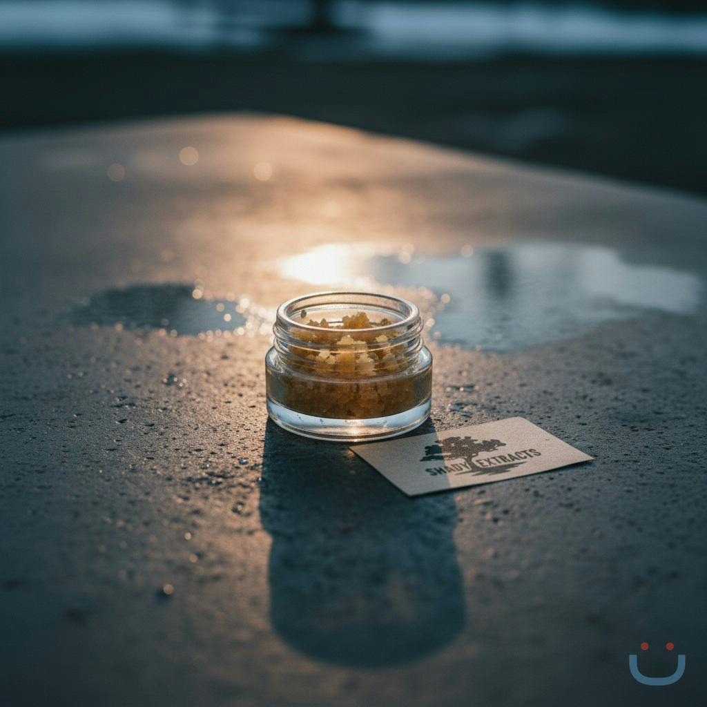 Shady Extracts Cap Junky Cured Resin Sugar Concentrate 1G