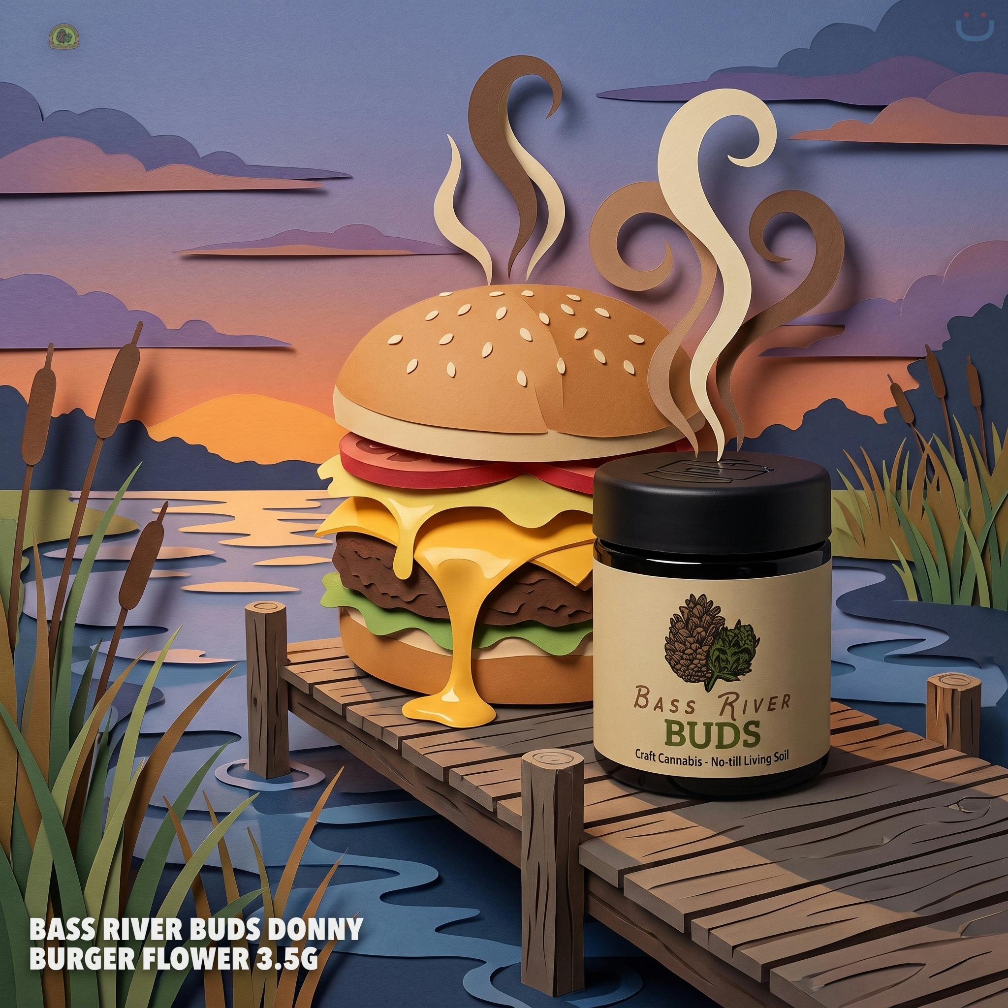 Bass River Buds Donny Burger Flower 3.5G