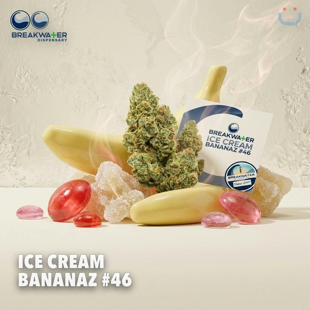 Breakwater Ice Cream Bananaz #46 Flower 3.5G