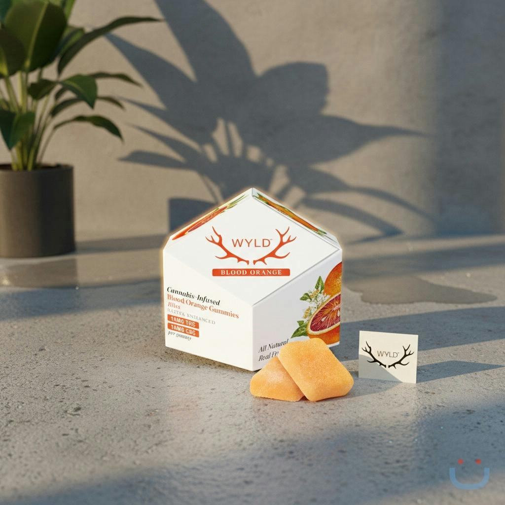 WYLD Blood Orange 1:1 THC:CBC Edible