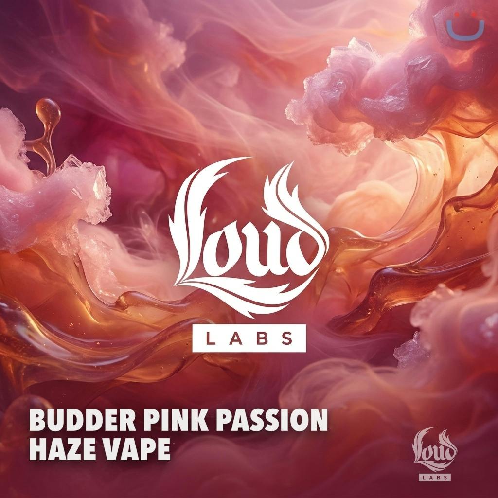 Loud Labs Budder Pink Passion Haze Vape 1G