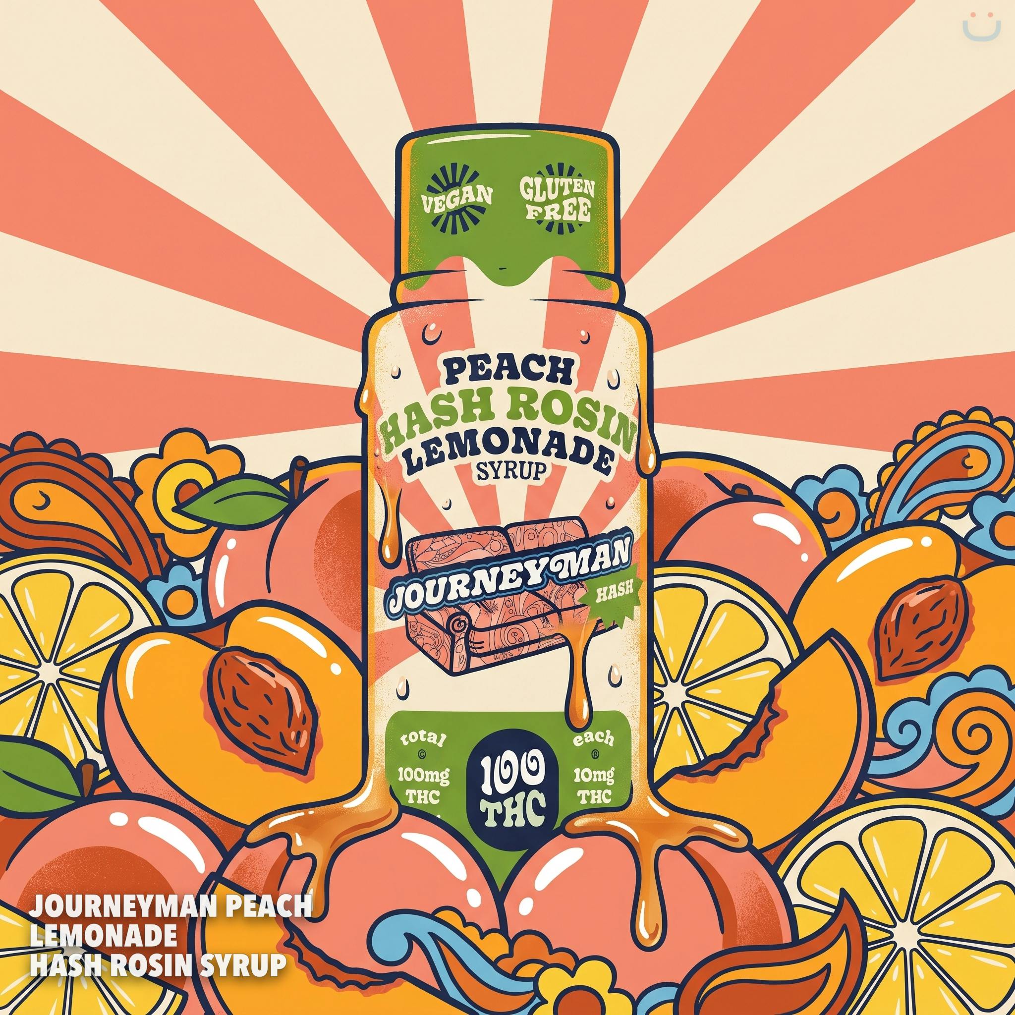 Journeyman Peach Lemonade Hash Rosin Syrup
