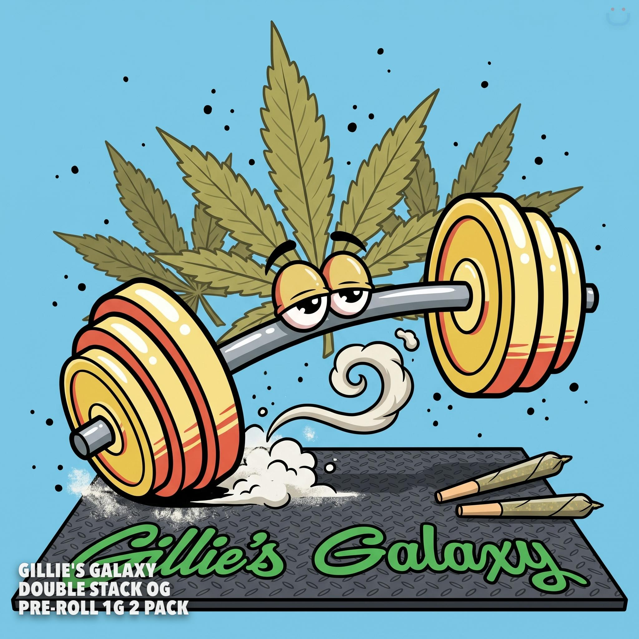 Gillie'S Galaxy Double Stack OG Pre-roll 1G 2 Pack